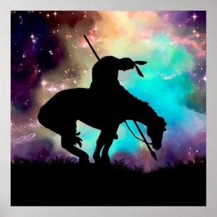 A extremidade do poster da fuga