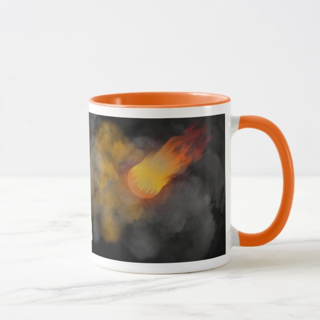 A extremidade é Nigh caneca (Direita)