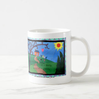 A família é uma caneca da bênção