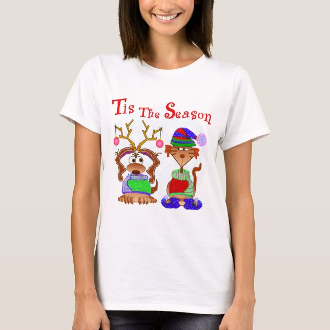 A família Pets t-shirt (Frente)