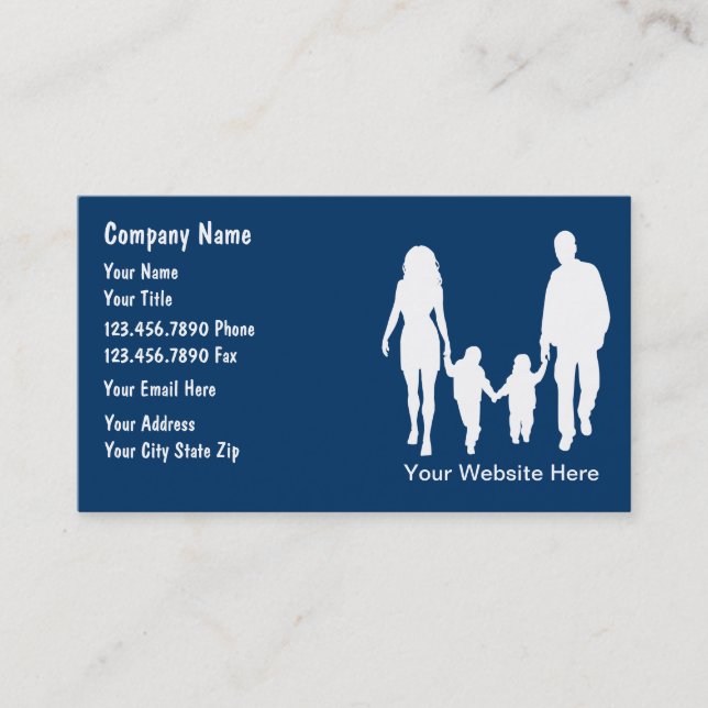 A família presta serviços de manutenção a cartões (Frente)