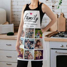 A família Script é tudo o que a colagem de fotos m