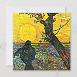 A famosa pintura de Van Gogh, O Sower