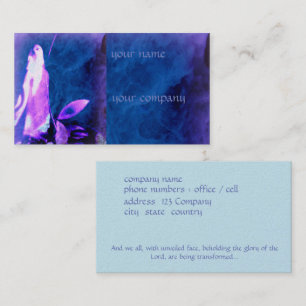 A fé baseou o cartão de visita, praying a figura