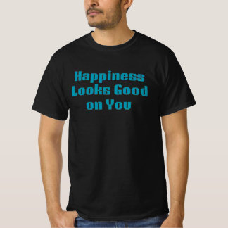 A Felicidade Fica Bem em Você | Camiseta Vibe Posi