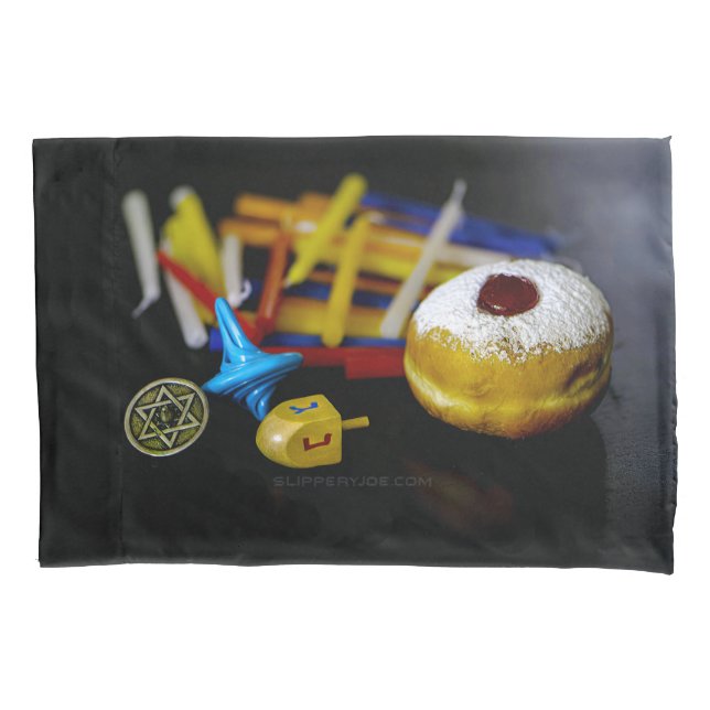 A feliz estrela Chanucá de David do SlipperyJoe me (Frente)