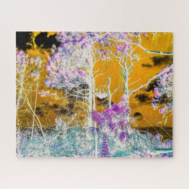 A floresta depois de Ian Quebra-cabeça (Horizontal)