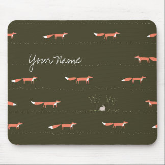 A floresta Foxes Mousepad