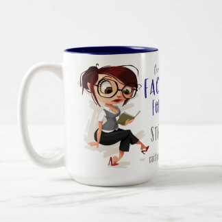 A força do fator é uma forte caneca de 15 oz