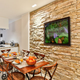 A fortuna é sabedoria fictícia dizendo poster