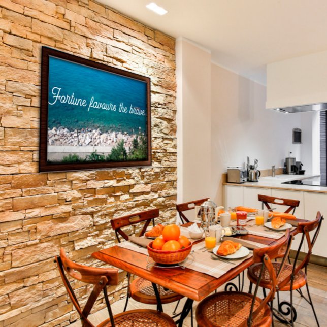 A fortuna favorece o corajoso poster (Criador carregado)