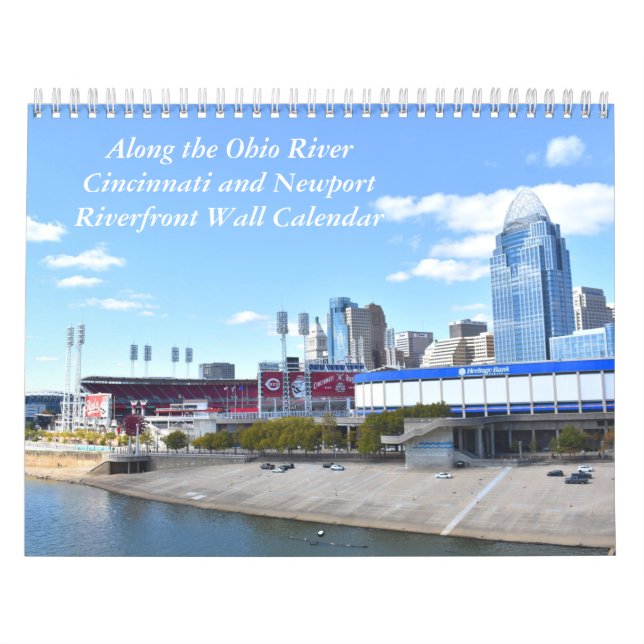 A Frente d'Água do Calendário de Parede Cincinnati (Capa)