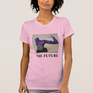 A futura camiseta rosa feminina