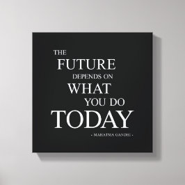 A futura Canvas de Arte da Parede de Cotação Motiv