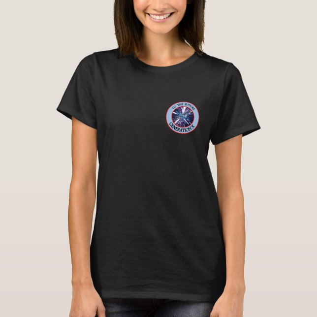 À FUTURA GERAÇÃO X T-shirt (Frente)