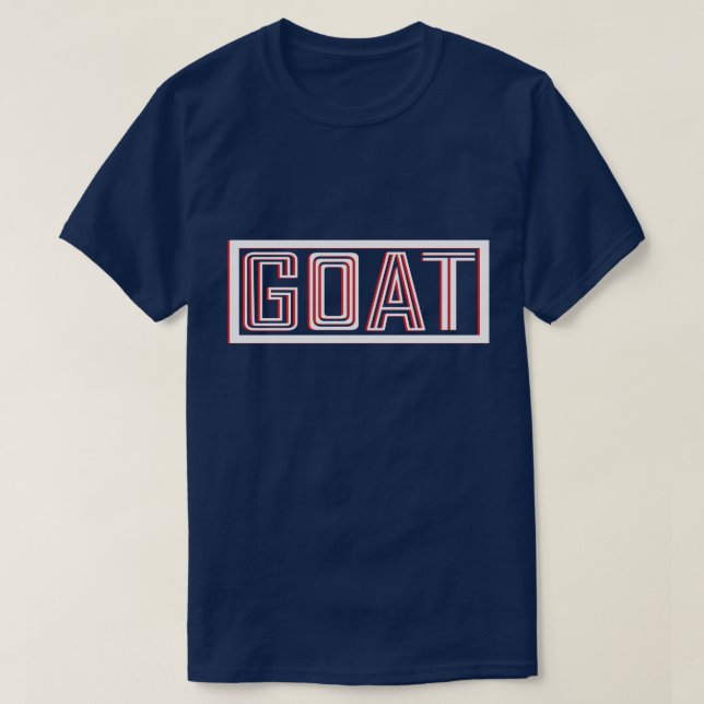 A 🥇 G.O.A.T 🏆 T-Shirt (Frente do Design)
