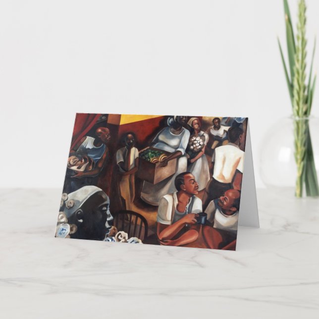 "A galinha de Guiné obteve frouxamente" o cartão (Frente)