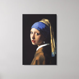 A Garota Com O Ouvido De Pérola - Canvas