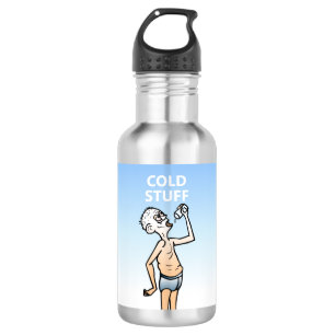 A Garrafa De Água 532 Ml Do Homem Sedento
