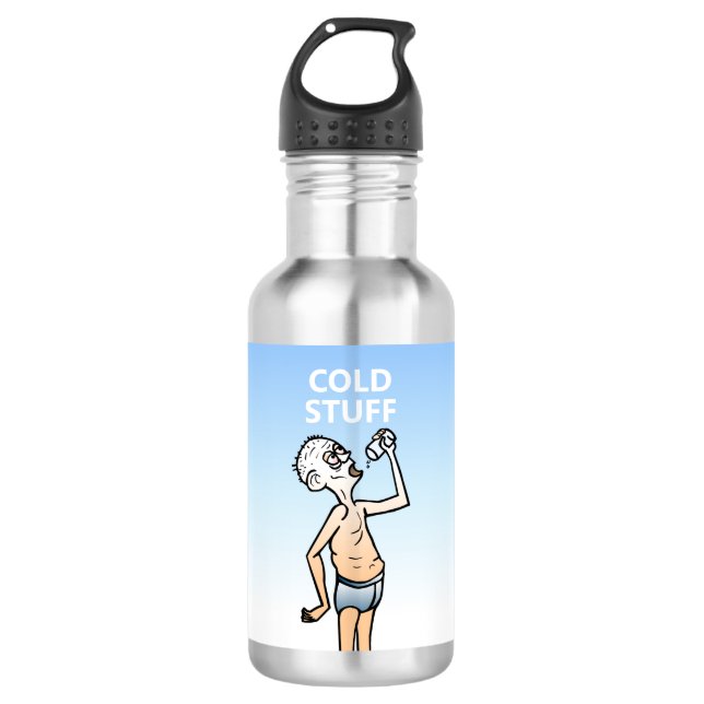 A Garrafa De Água 532 Ml Do Homem Sedento (Frente)