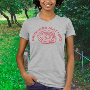 A gentileza importa a camisa - Design Abstrato