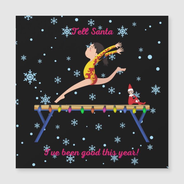 A ginástica diz aos Papais noeis que eu estive bem (Frente)