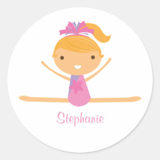 A ginástica personalizada dividiu os autocolantes