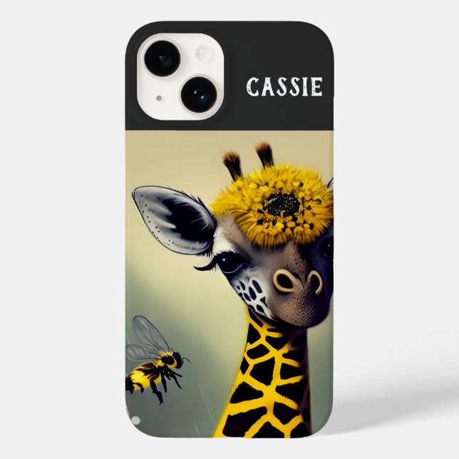 A Girafa Bumble Personalizada (Verso)