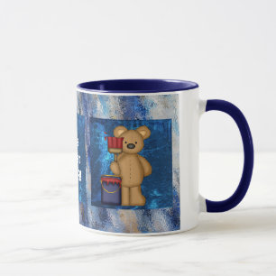 A grande caneca do pintor