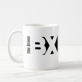 A grande e ousada caneca de café do Bronx!