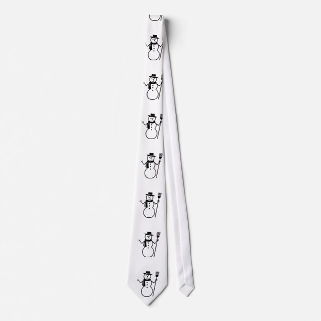 A gravata SNOWMAN (Frente)