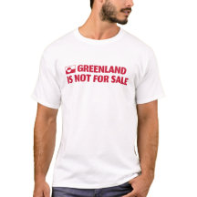 A Groenlândia não está à venda! Camiseta