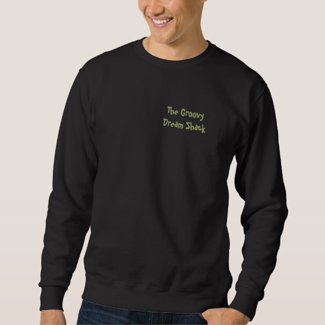 A Groovy Dream Shack: Camiseta de Moletom Básica M (Frente)