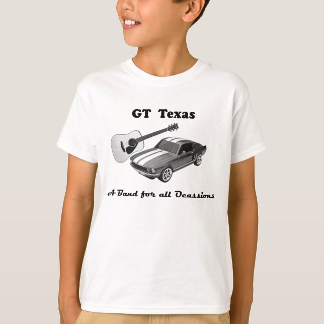 A GT Texas caçoa o t-shirt (Frente)