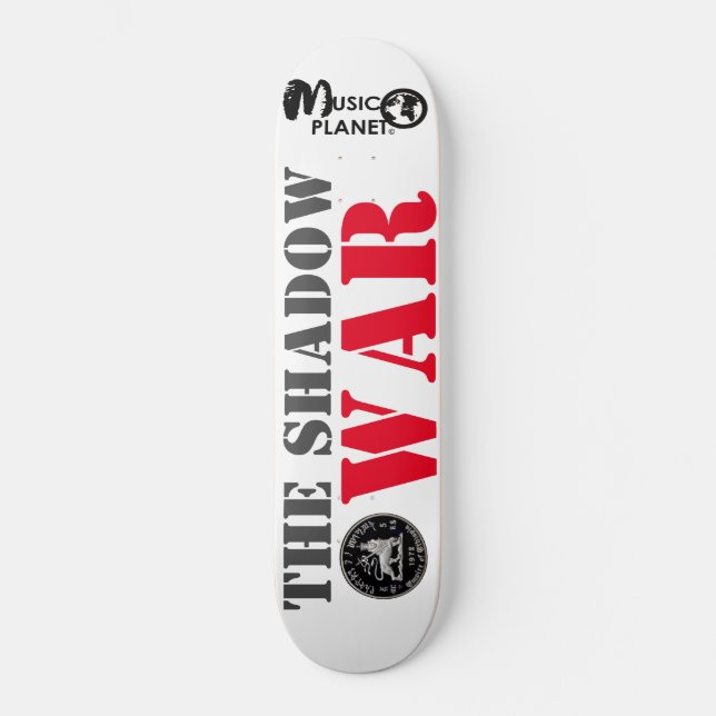 A GUERRA DAS SOMBRAS Skateboard (Frente)