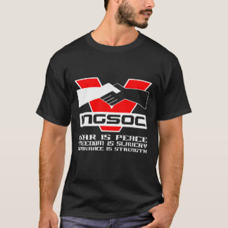 A guerra INGSOC é a camisa dos homens da paz