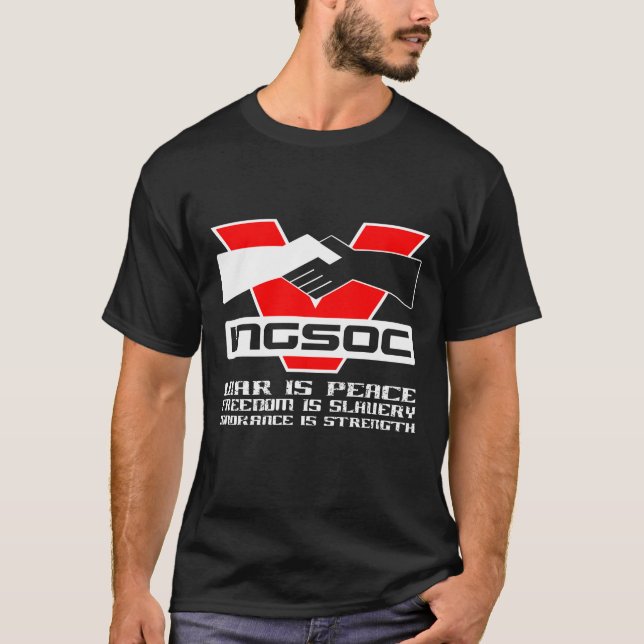A guerra INGSOC é a camisa dos homens da paz (Frente)