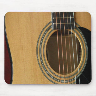 A guitarra amarra Mousepad