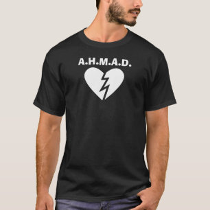 A.H.M.A.D. T-shirt clássico do coração