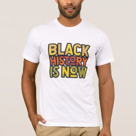 A História Negra agora é T-Shirt
