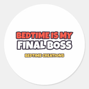 A Hora de Dormir é Meu Desafio Final Adesivo Bedti