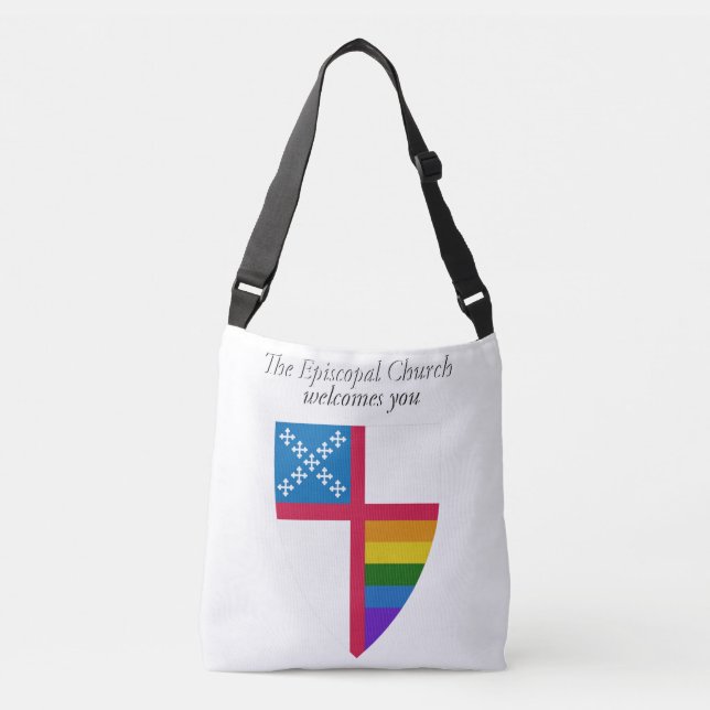 A Igreja Episcopal Aplaude Sua Sacola LGBTQ Tote (Frente)