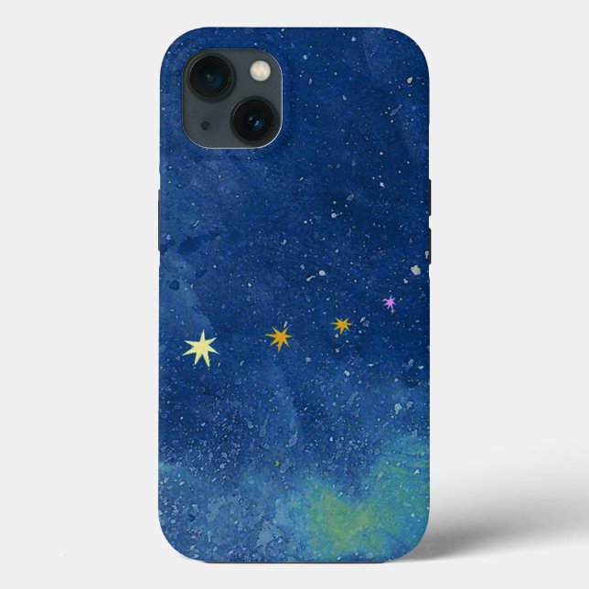 A ilustração do céu estrelado (Verso)