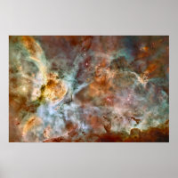 A Impressão da Nebulosa Carina