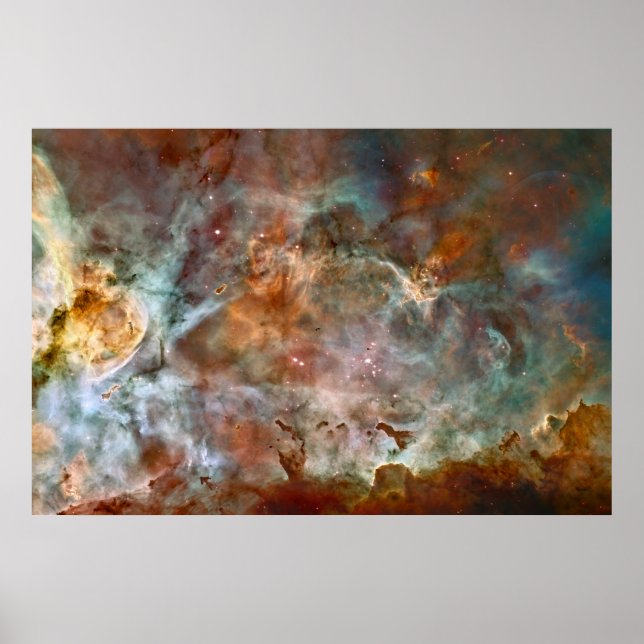A Impressão da Nebulosa Carina (Frente)