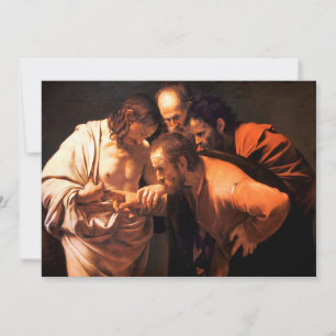 A Incredulidade do Santo Thomas por Caravaggio
