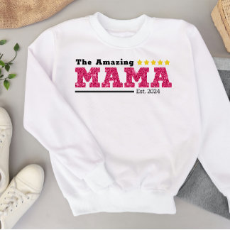 A incrível MAMA - A camiseta da mãe com 5 estrelas