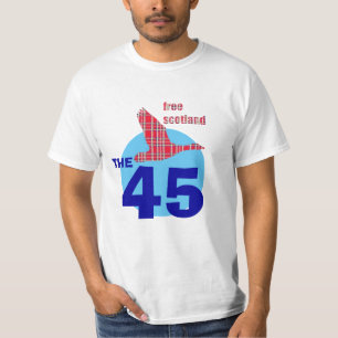 A independência escocesa #the45 livra o t-shirt de