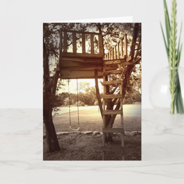 A infância sonha o cartão (Frente)