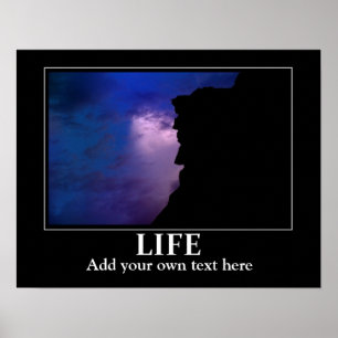 A inspiração/motivação do poster da vida adici
